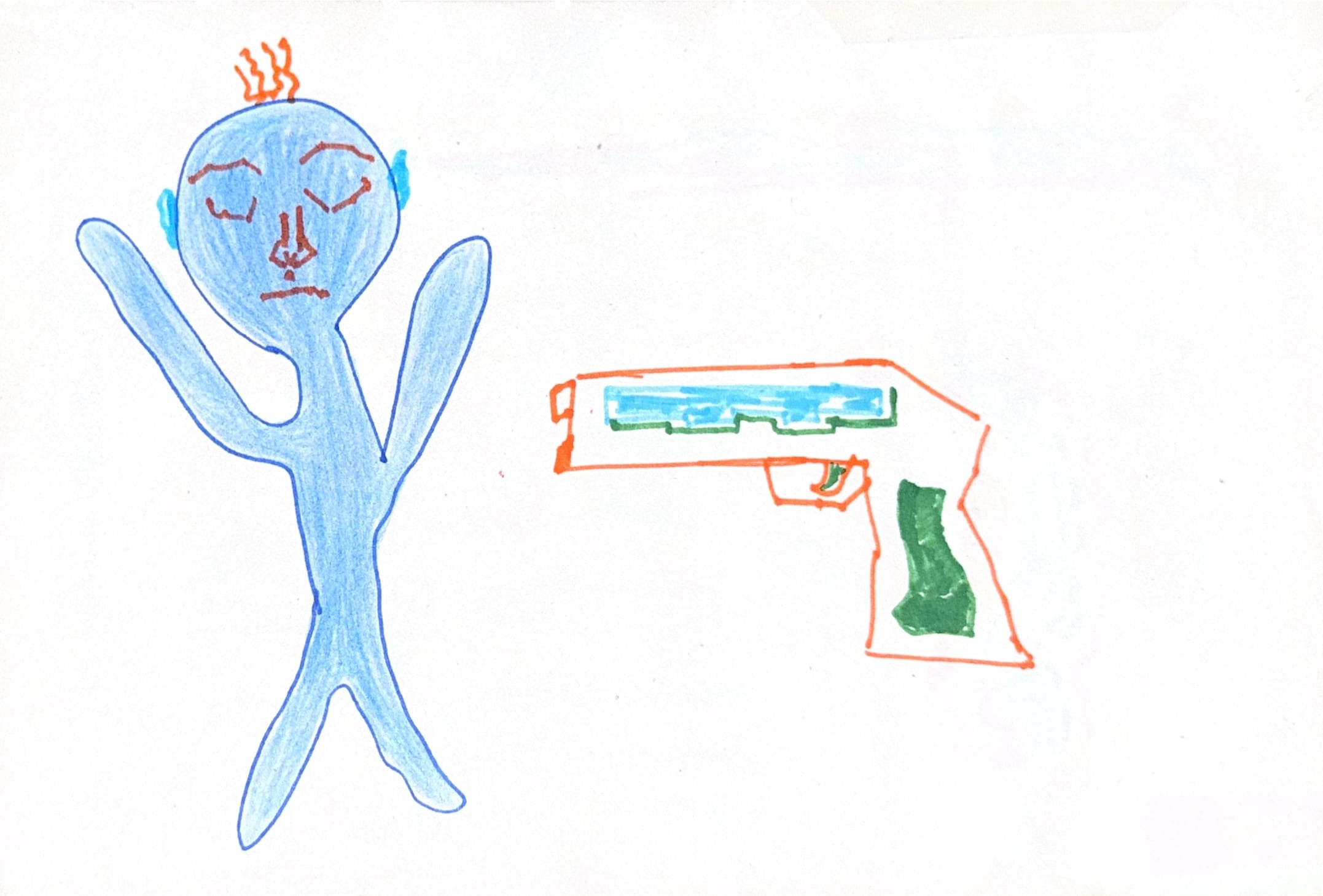 Colorful drawing from The G Word
