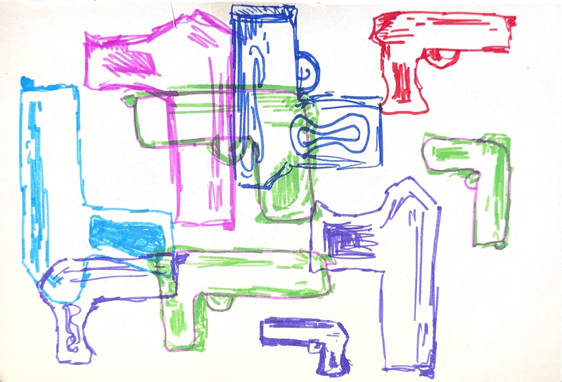 Colorful drawing from The G Word