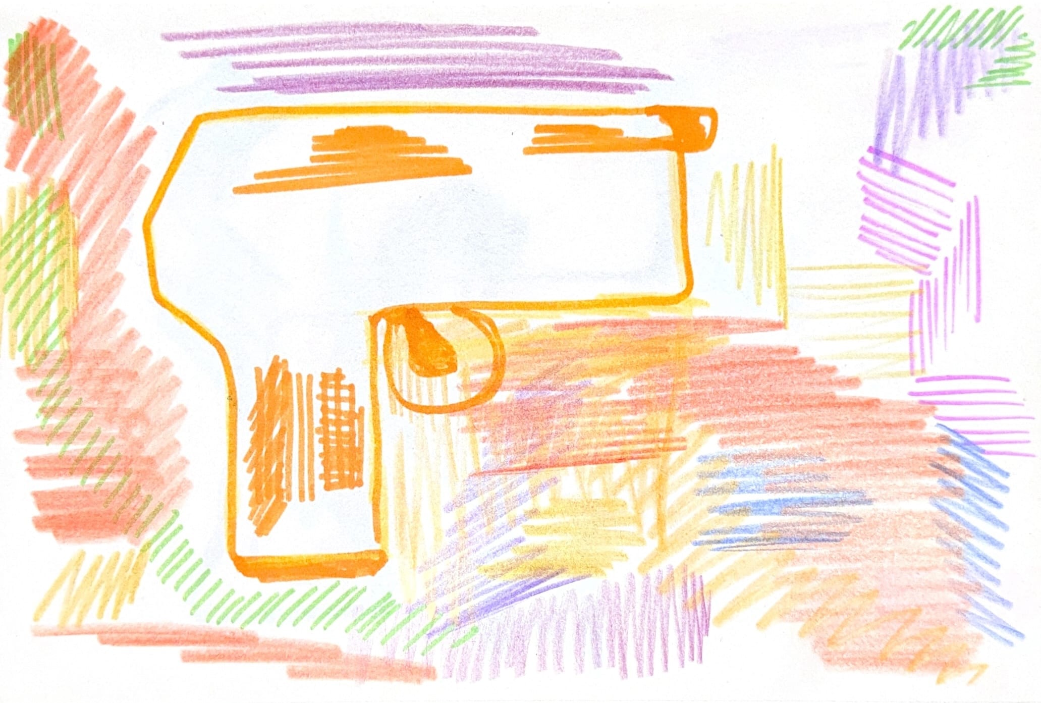 Colorful drawing from The G Word