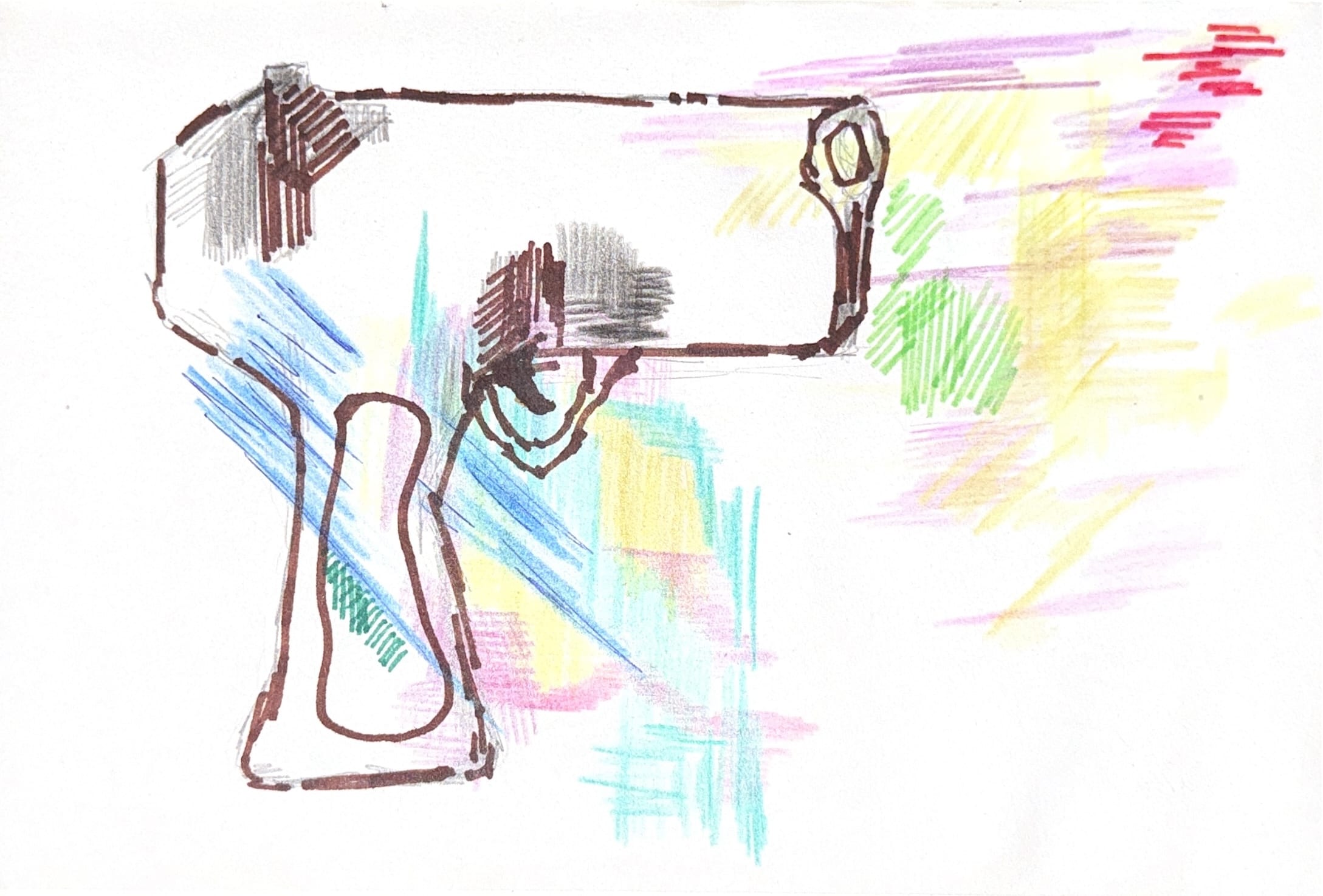 Colorful drawing from The G Word