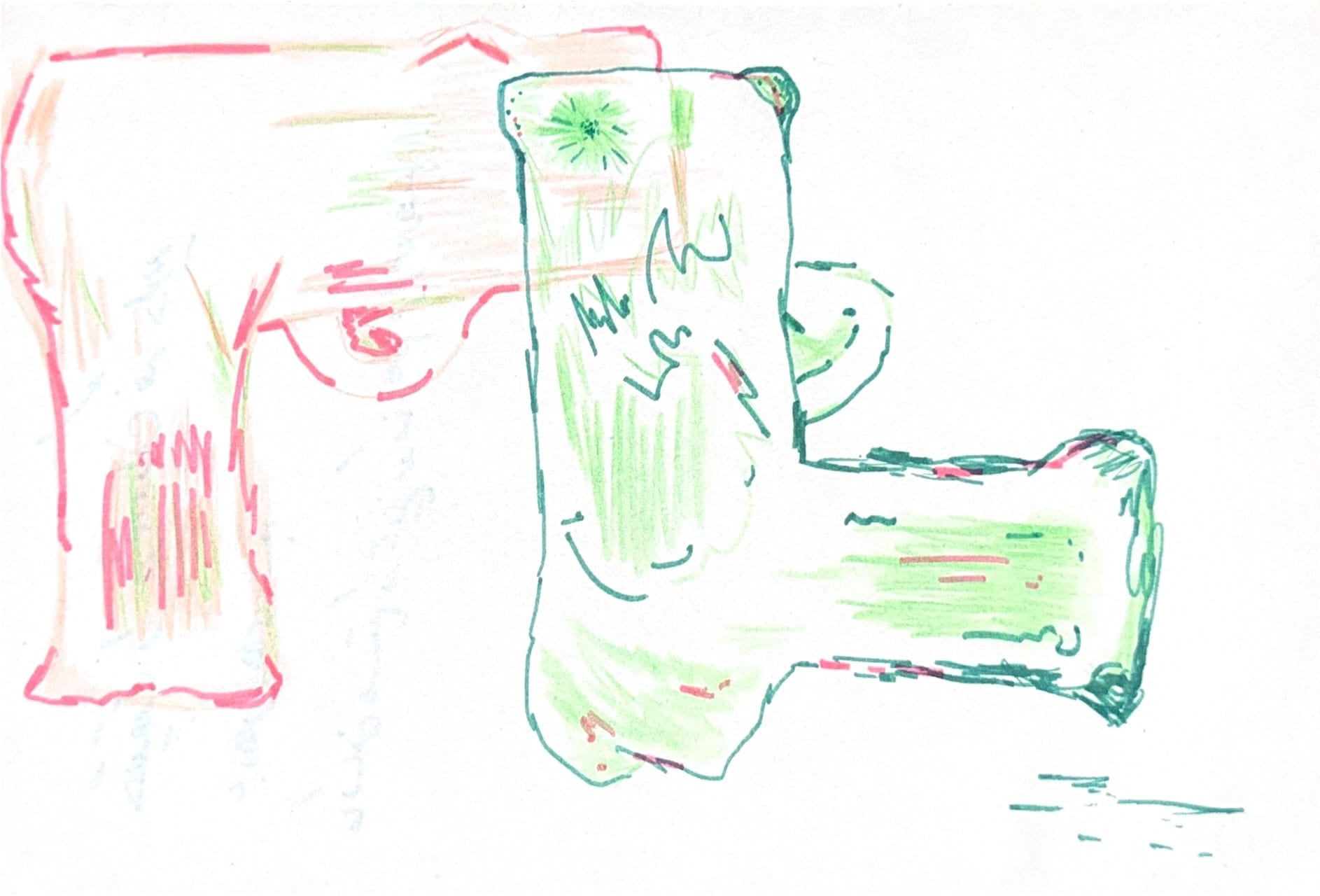 Colorful drawing from The G Word