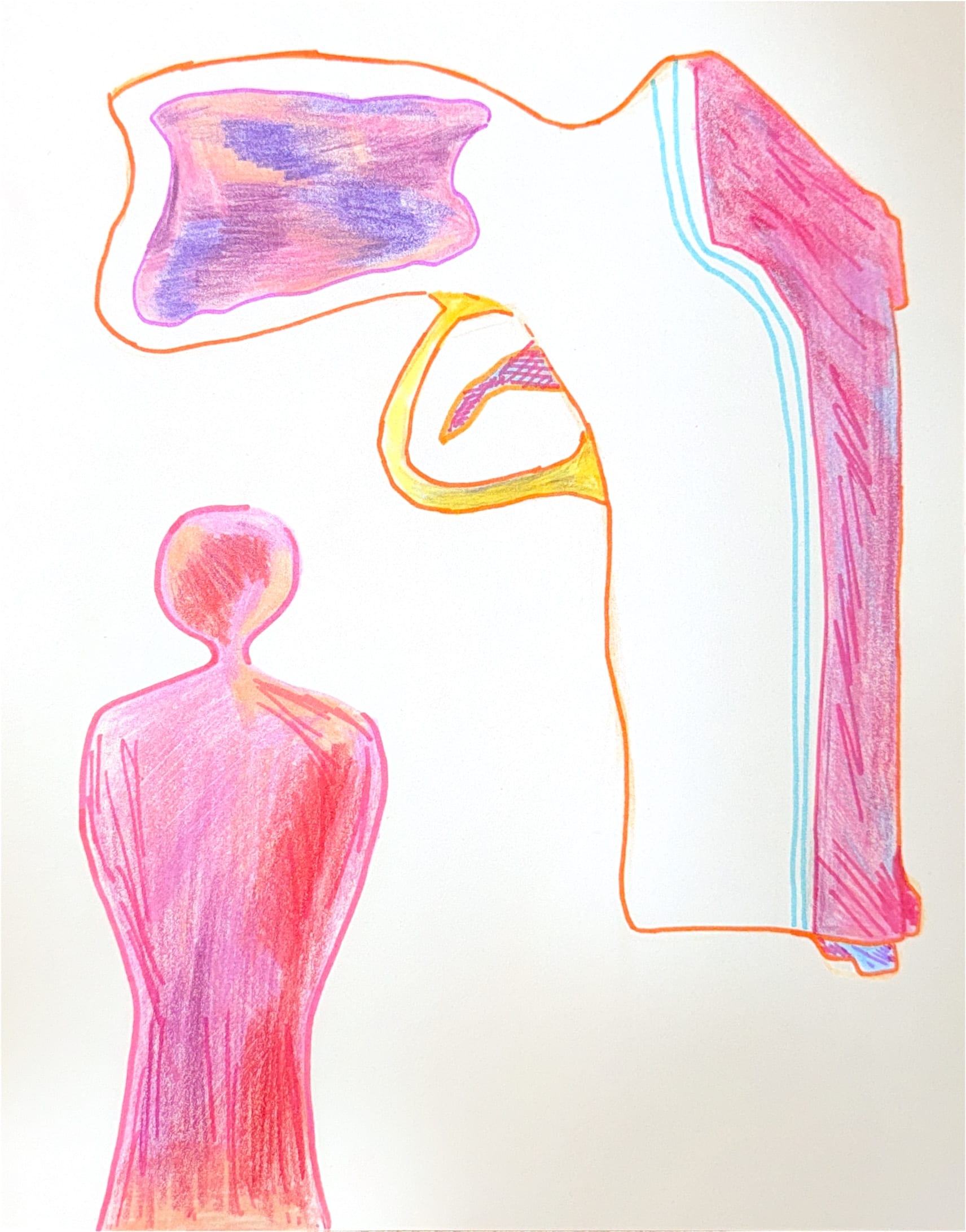 Colorful drawing from The G Word